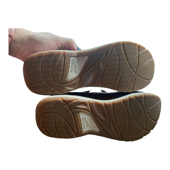 Dansko Mary Jane Clogs Slip Ons Size 40 Brown Leather Business Casual Work Shoes - Picture 8 of 12